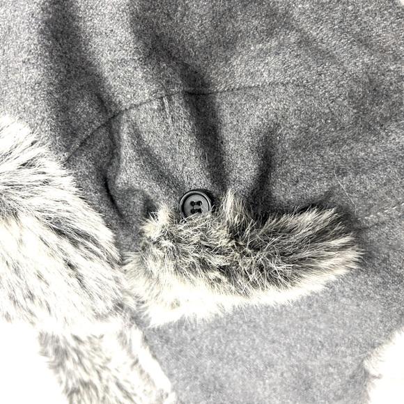 Boy’s Dark Grey Faux Fur Winter Trapper Hat Toque - Picture 11 of 11